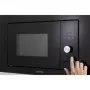 Gorenje BM201AG1BG beépíthető mikrohullámú sütő, fekete, 20 l, grill funkció, automata programok, aquaclean tisztítás, 5 teljesítményfokozat