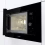 Gorenje BM201AG1BG beépíthető mikrohullámú sütő, fekete, 20 l, grill funkció, automata programok, aquaclean tisztítás, 5 teljesítményfokozat