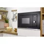 Gorenje BM201AG1BG beépíthető mikrohullámú sütő, fekete, 20 l, grill funkció, automata programok, aquaclean tisztítás, 5 teljesítményfokozat