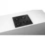 Bosch POH6B6B10 beépíthető gázfőzőlap, 60cm, wok, üveglapos kivitel, oldalgombos vezérlés, szikragyújtás, zománcozott edénytartó rács