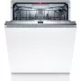 Bosch SMD6ECX57E beépíthető mosogatógép, 60 cm, 14 teríték, efficientdry, homeconnect, variospeed, timelight, aquastop, 42 db(a)