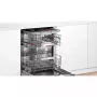 Bosch SMD6ECX57E beépíthető mosogatógép, 60 cm, 14 teríték, efficientdry, homeconnect, variospeed, timelight, aquastop, 42 db(a)