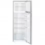 Liebherr CTPel251-21 felülfagyasztós kombinált hűtőszekrény, ezüst, 157 cm, smartfrost, 219/52 l, 37 db(a)