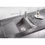 Blanco ALTA-S COMPACT Silgranit mosogató csaptelep, kihúzható csapfejjel, karcsú csaptelep, kompakt mosogatókhoz is, magasnyomású /alumetál/