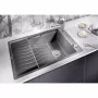 Blanco ALTA-S COMPACT Silgranit mosogató csaptelep, kihúzható csapfejjel, karcsú csaptelep, kompakt mosogatókhoz is, magasnyomású /alumetál/