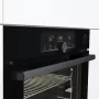 Gorenje BPSA6747A08BGWI beépíthető sütő, steamassist, wi-fi, pirolitikus tisztítás, húshőmérő, érintővezérlés, teleszkópos sütősín, 77 l