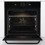 Gorenje BOS6737SYB beépíthető sütő, gőzfunkció, aquaclean tisztítás, teleszkópos sütősín, gyors előmelegítés funkció, 77 l
