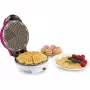 Gorenje WCM702PW gofri és muffin sütő, ciklámen, 1 darab gofri és 1 darab cupcake sütőlap, tapadásmentes bevonat, 700 w
