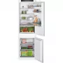 Bosch KIN86VSE0 beépíthető kombinált hűtőszekrény, 177,2 cm, 184 l/76 l, nofrost, csúszózsanér, elektronikus vezérlés, led kijelző, gyorsfagyasztás