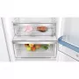 Bosch KIN86VSE0 beépíthető kombinált hűtőszekrény, 177,2 cm, 184 l/76 l, nofrost, csúszózsanér, elektronikus vezérlés, led kijelző, gyorsfagyasztás