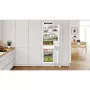 Bosch KIN86VSE0 beépíthető kombinált hűtőszekrény, 177,2 cm, 184 l/76 l, nofrost, csúszózsanér, elektronikus vezérlés, led kijelző, gyorsfagyasztás