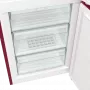 Gorenje ONRK619ER Old Timer alulfagyasztós kombinált hűtőszekrény, bordó, nofrost, 194 cm, 204/96 l, multiflow, fastfreeze, freshzone
