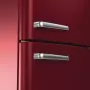 Gorenje ONRK619ER Old Timer alulfagyasztós kombinált hűtőszekrény, bordó, nofrost, 194 cm, 204/96 l, multiflow, fastfreeze, freshzone