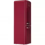 Gorenje ONRK619ER Old Timer alulfagyasztós kombinált hűtőszekrény, bordó, nofrost, 194 cm, 204/96 l, multiflow, fastfreeze, freshzone