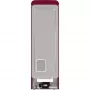Gorenje ONRK619ER Old Timer alulfagyasztós kombinált hűtőszekrény, bordó, nofrost, 194 cm, 204/96 l, multiflow, fastfreeze, freshzone