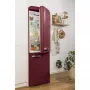 Gorenje ONRK619ER Old Timer alulfagyasztós kombinált hűtőszekrény, bordó, nofrost, 194 cm, 204/96 l, multiflow, fastfreeze, freshzone