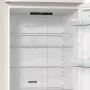 Gorenje ONRK619EC Old Timer alulfagyasztós kombinált hűtőszekrény, bézs, nofrost, 194 cm, 204/96 l, multiflow, fastfreeze, freshzone