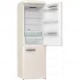 Gorenje ONRK619EC Old Timer alulfagyasztós kombinált hűtőszekrény, bézs, nofrost, 194 cm, 204/96 l, multiflow, fastfreeze, freshzone