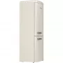 Gorenje ONRK619EC Old Timer alulfagyasztós kombinált hűtőszekrény, bézs, nofrost, 194 cm, 204/96 l, multiflow, fastfreeze, freshzone