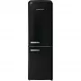 Gorenje ONRK619EBK Old Timer alulfagyasztós kombinált hűtőszekrény, fekete, nofrost, 194 cm, 204/96 l, multiflow, fastfreeze, freshzone
