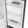 Gorenje ONRK619EBK Old Timer alulfagyasztós kombinált hűtőszekrény, fekete, nofrost, 194 cm, 204/96 l, multiflow, fastfreeze, freshzone