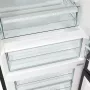 Gorenje ONRK619EBK Old Timer alulfagyasztós kombinált hűtőszekrény, fekete, nofrost, 194 cm, 204/96 l, multiflow, fastfreeze, freshzone
