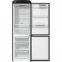 Gorenje ONRK619EBK Old Timer alulfagyasztós kombinált hűtőszekrény, fekete, nofrost, 194 cm, 204/96 l, multiflow, fastfreeze, freshzone