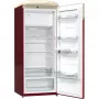 Gorenje OBRB153R VW Retro Bulli hűtőszekrény, bordó, 154 cm, 229/25 l, belső fagyasztórekesz, ionair + dynamicooling, freshzone, led világítás