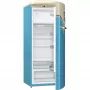 Gorenje OBRB153BL VW Retro Bulli hűtőszekrény, 154 cm, 229/25 l, belső fagyasztórekesz, ionair+dynamicooling, freshzone, led világítás, türkizkék