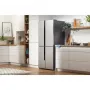 Gorenje NRM8181MX MultiDoor hűtőszekrény, szürke, nofrost, multiflow 360°, twistice jégtálca, freshzone, 181,6 cm, 278/149 l
