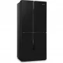Gorenje NRM818FMB MultiDoor hűtőszekrény, fekete, nofrost, multiflow 360°, twistice jégtálca, freshzone, 181,6 cm, 278/149 l
