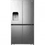 Gorenje NRM918FVX MultiDoor hűtőszekrény, szürke, nofrost, multiflow 360°, víz- és jégadagoló, freshzone, convertzone, 178,5 cm, 352/233 l