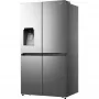 Gorenje NRM918FVX MultiDoor hűtőszekrény, szürke, nofrost, multiflow 360°, víz- és jégadagoló, freshzone, convertzone, 178,5 cm, 352/233 l