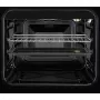 Zanussi ZCG512K1XA gáztűzhely, 50 cm, hőfokszabályzó, grill, forgónyárs, percszámlálás, sütővilágítás, üvegtető, inox