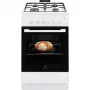 Electrolux LKG500003W gáztűzhely, 50 cm, hőfokszabályzó, grill, percszámlálás, sütővilágítás, tető nélkül, fehér