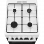 Electrolux LKG500003W gáztűzhely, 50 cm, hőfokszabályzó, grill, percszámlálás, sütővilágítás, tető nélkül, fehér
