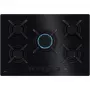 AEG HKB75453NB beépíthető gázfőzőlap, 74 cm, üvegkerámia, 5 égős, hob2hood, kovácsolt vas edénytartók, percszámláló