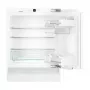 Liebherr UIKP 1550 pult alá építhető hűtőszekrény, 82 cm, 137 l hűtőtér, fagyasztórekesz nélkül, elektronikus vezérlés, supercool funkció, 34 db(a)