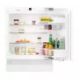 Liebherr UIKP 1550 pult alá építhető hűtőszekrény, 82 cm, 137 l hűtőtér, fagyasztórekesz nélkül, elektronikus vezérlés, supercool funkció, 34 db(a)