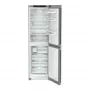 Liebherr CNsfd 5724 alulfagyasztós kombinált hűtőszekrény, ezüst, 201,5cm, nofrost, duocooling, érintővezérlés, easytwist-ice, easyfresh, freshair szűrő, led