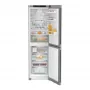 Liebherr CNsfd 5724 alulfagyasztós kombinált hűtőszekrény, ezüst, 201,5cm, nofrost, duocooling, érintővezérlés, easytwist-ice, easyfresh, freshair szűrő, led