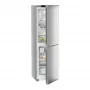 Liebherr CNsfd 5724 alulfagyasztós kombinált hűtőszekrény, ezüst, 201,5cm, nofrost, duocooling, érintővezérlés, easytwist-ice, easyfresh, freshair szűrő, led