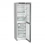 Liebherr CNsfd 5724 alulfagyasztós kombinált hűtőszekrény, ezüst, 201,5cm, nofrost, duocooling, érintővezérlés, easytwist-ice, easyfresh, freshair szűrő, led