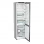 Liebherr CNsdc 5723 alulfagyasztós kombinált hűtőszekrény, ezüst, 201,5cm, nofrost, duocooling, érintővezérlés, easytwist-ice, easyfresh, freshair szűrő, led