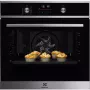 Electrolux EOD6P77X SteamBake beépíthető elektromos sütő, 72 l, pirolitikus tisztítás, maghőmérő, softclosing, teleszkópos sütősín, automata programok