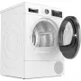 Bosch WTX87K01BY hőszivattyús szárítógép 9 kg, a++, nagyméretű touchcontrol kijelző, autodry, autoclean, iron assist, gyors program