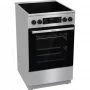 Gorenje GECS5C70XA elektromos tűzhely, 50 cm, gőzfunkcióval, inox, katalitikus tisztítás, airfry, teleszkópos sütősín, időzítő