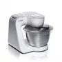 Bosch MUM5824C konyhai robotgép, fehér, 3d-s keverés, dagasztókar, keverőszár, habverő, 3 féle szeletelő/reszelőkorong, 1000 w