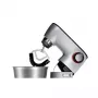 Bosch MUM9B34S27 konyhai robotgép, ezüst, 3d-s keverés, dagasztókar, keverőszár, habverő, húsdaráló, smartdough szenzor, 1400 w