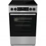 Gorenje GEC5C41SG elektromos tűzhely, 50 cm, szürke, silvermatte zománc, homemadeplus sütőtér, teleszkópos sütősín, időzítő